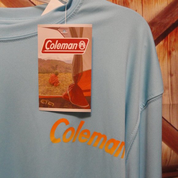 Colman long sleeve UPF 50 Protection Quick Dry Bear Sunset back~Has SNAG… - Picture 4 of 5